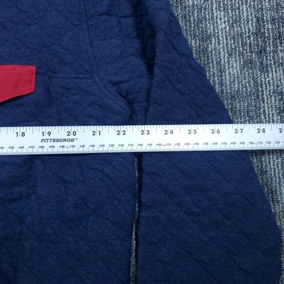 Patagonia Men's Synchilla Snap-T Fleece Pullover Quilted Sweater Size L Blue - Picture 10 of 11